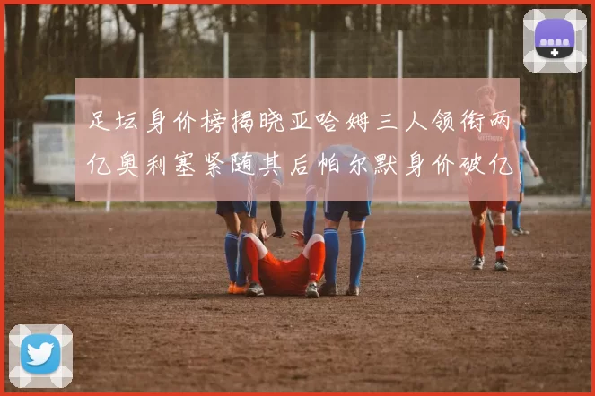 足坛身价榜揭晓亚哈姆三人领衔两亿奥利塞紧随其后帕尔默身价破亿